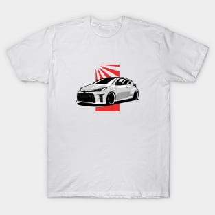 White Yaris GR T-Shirt